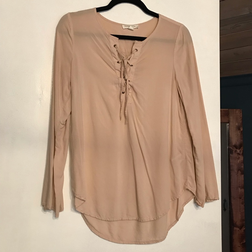 Beach Lounge Lace Up Top